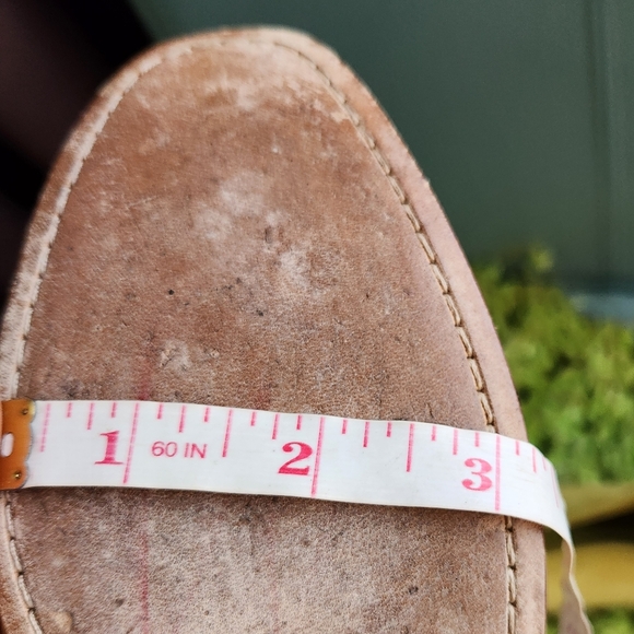 LORO PIANA Celery Chartruese Suede Leather Italy  Ballet Flats Loafers 39 8.5N - Picture 5 of 16